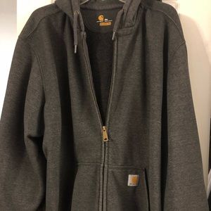 2XL Carhartt zip up hoodie